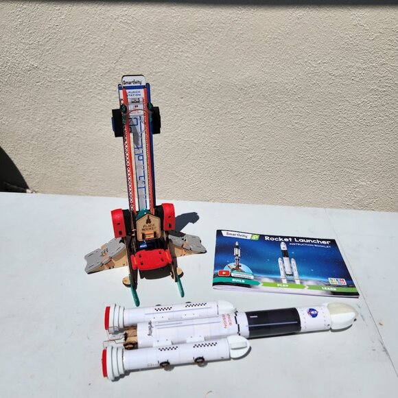 Rocket Launcher Toy Science Space Solar System STEM Toys Physics Engineer - Picture 2 of 9